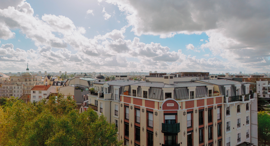 Vue drone de la ville © Alexis Lepanot