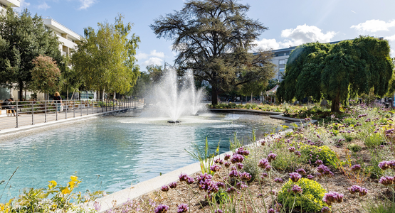 Parvis de l'hôtel de ville © Fabien Charlier