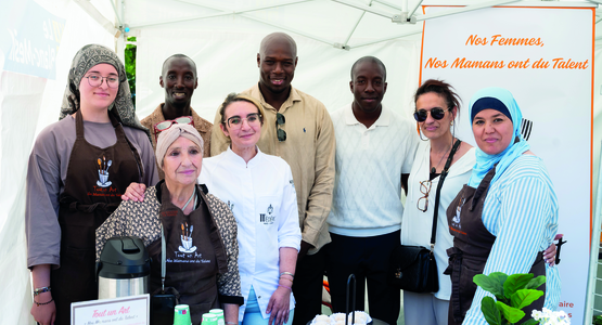 Crêpes, pâtisseries, sandwichs ou encore granités : les stands de restauration ont régalé les visiteurs.