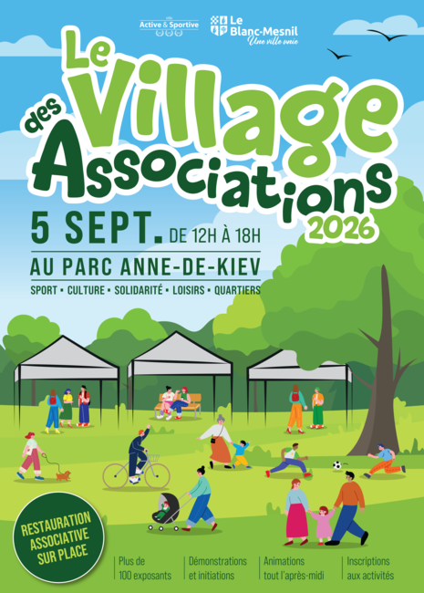 Affiche, village des associations