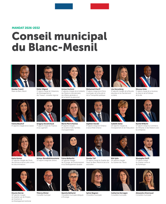 Liste des élus